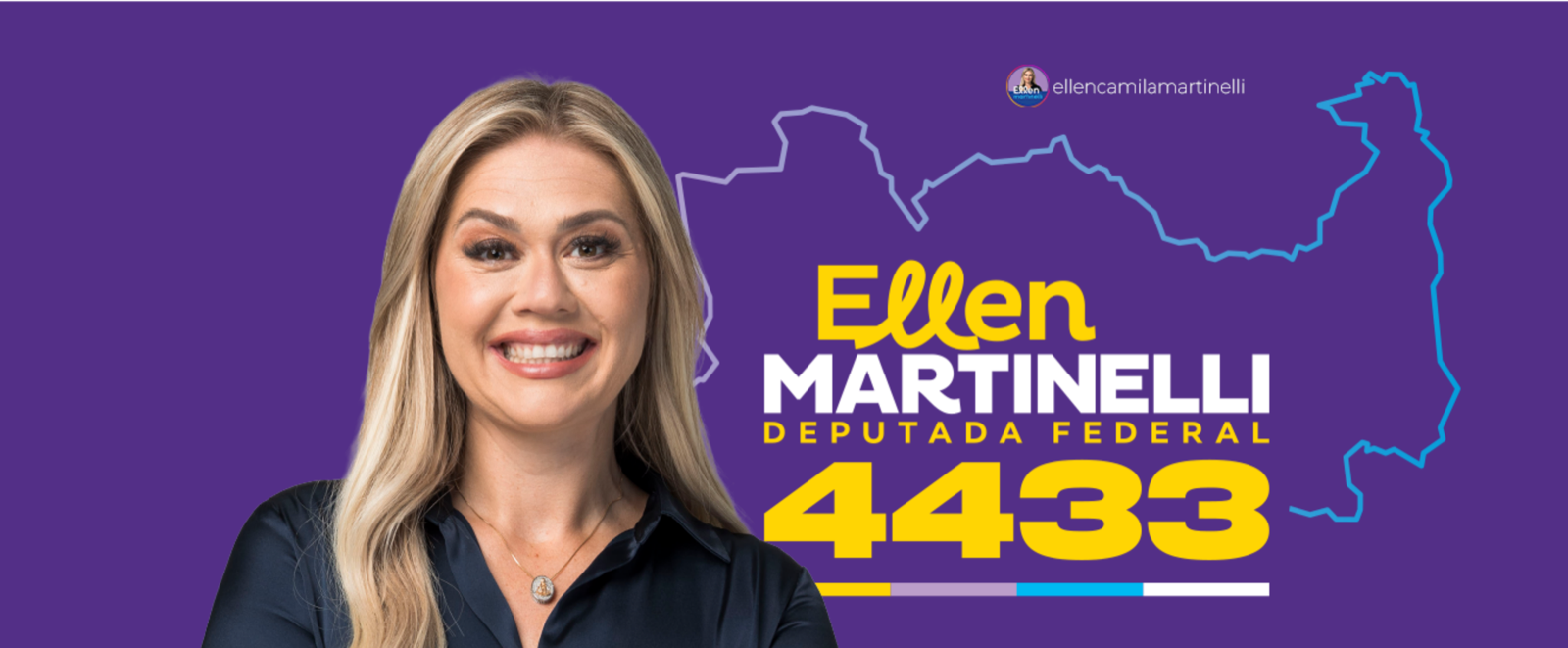 Ellen Martinelli — Deputada Federal 4433