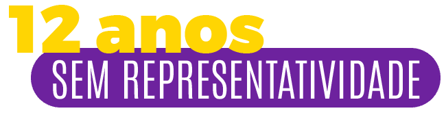 12 anos sem representatividade