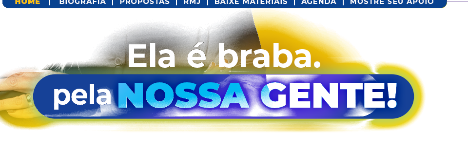 Ela é braba.